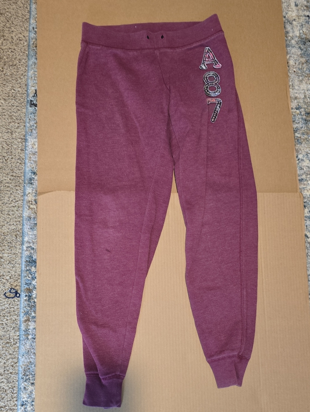 Maroon Kids Sweatpants - Cozy Jogger Bottoms #81